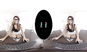 VRHUSH Gamer Doll Alexis Zara Gets Drilled POV