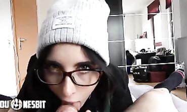 Lia Louise Vaping Blowjob
