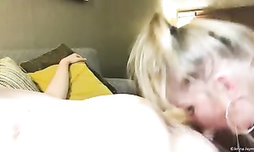 Jenna Jaymes Gives a Deep Throat Experience