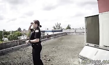Shaved MILF Mom Gets Caught in a Hardcore Prison Break