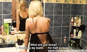 POV: Czech Blonde Joy Gets Pounded With Big Tits