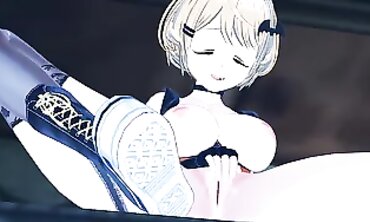Vtuber Yozora Mel Finger Nailed in a Pursued House