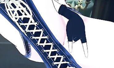 Vtuber Yozora Mel Finger Nailed in a Pursued House