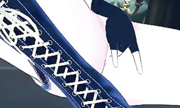 Vtuber Yozora Mel Finger Nailed in a Pursued House
