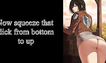 Mikasa Ackerman CEI: Yorokubi's Fem Dom Cumslut Roleplay