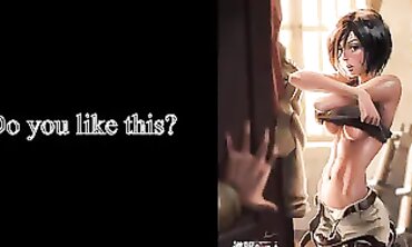 Mikasa Ackerman CEI: Yorokubi's Fem Dom Cumslut Roleplay