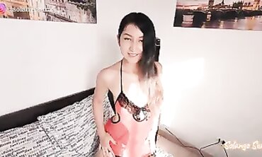 Am Bombshell Ultra-Cutie Lingerie Deepthroat Fantasy