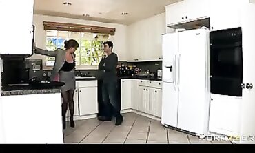 Redhead MILF Darla Crane Takes on Customers