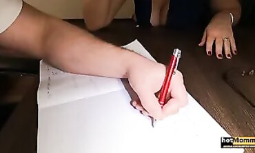 Step Auntie MILF Trains Her New Boyfriend