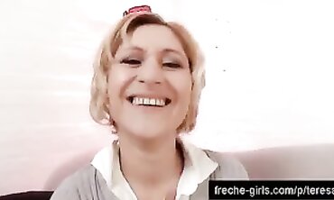 Deutsches Fuckfest Audition mit Mommy Teresa – Teil 1