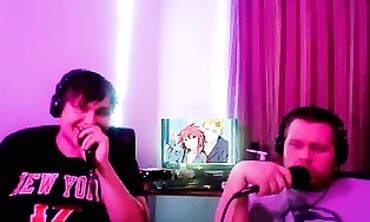 2 Gay-for-Pay Dudes Glance Fur Covered Penetrated Anime