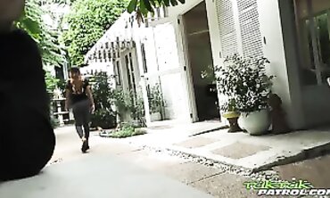 Beauty Takes a Huge Cock in a Tight Thai Sidefuck
