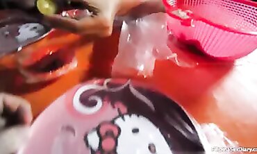 Petite Asian Girl Gets Rough Doggystyle Creampie In Motel