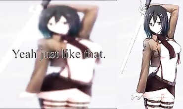 Mikasa Ackerman Cosplay JOI Animation