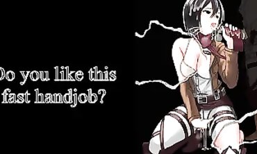 Mikasa Ackerman Cosplay JOI Animation
