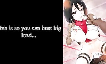 Mikasa Ackerman Cosplay JOI Animation