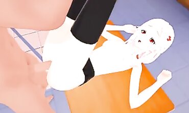 Inori Yuzuriha Gets Creampie in 3D Hentai