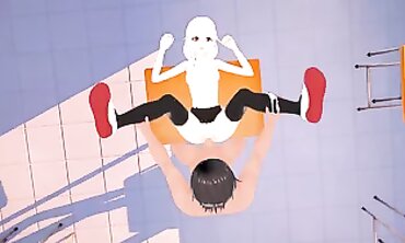Inori Yuzuriha Gets Creampie in 3D Hentai