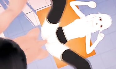 Inori Yuzuriha Gets Creampie in 3D Hentai
