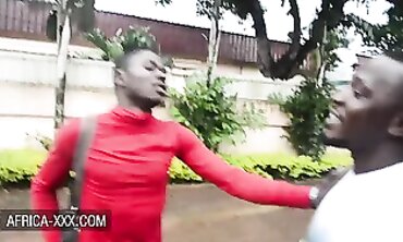 Lush African Ex-Wife Fuck-A-Thon in Front of Her Husband