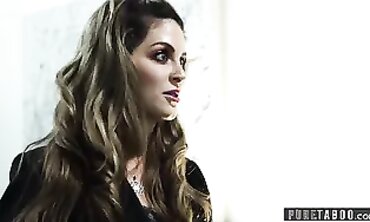 Eliza Eves Seduces Priest in Taboo Reality Scene