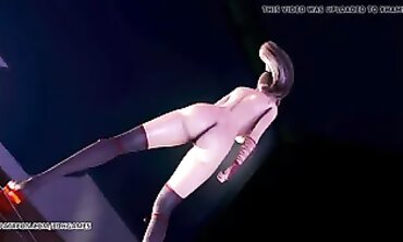 PinkCat MMD Bare Dance: Ayane, Kasumi & Marie Rose