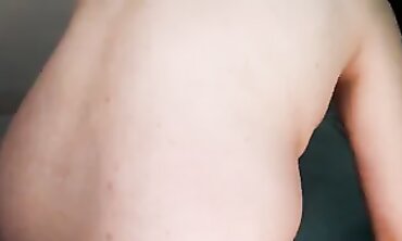 Brunette Wife Gets Anal Donk Pounded in POV
