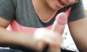 Latina MILF Pleads for Deep Throat and Swallowing