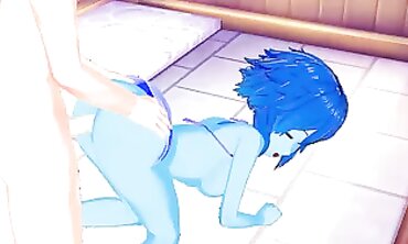 Lapis Lazuli Gets Rough Doggystyle Action and a Cumshot on Her Ass