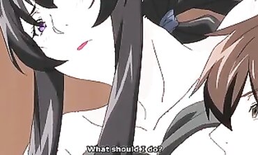Rock-Hard Animated Fuck-Fest: Blonde & Ebony Creampie