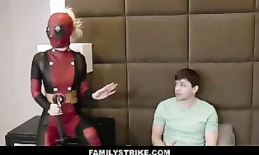 Petite Platinum-Blonde Bella Rose Bangs Her Stepbrother