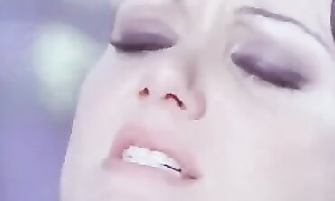 Jeanna Fine in a Latex Threesome with Fingering and Cumshot