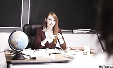 Desperate College Girl, MILF & Teacher in Lesbian Threesome