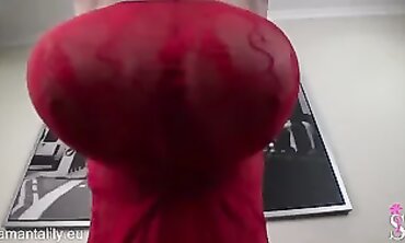 Samanta Lily: Busty Russian Mature Webcam Session
