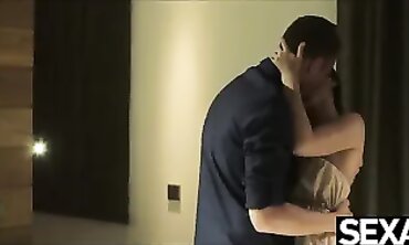 Eva Strauss Eagerly Awaits Guests To Leave For Rough Sex