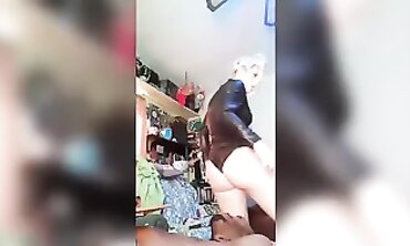 Pussy-smothering into African Protection Face Juggling on clueless