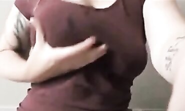 Beauty Mummy Bursts With Milk And Huge Tits
