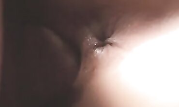 Slow-mo version: Close-up doggie twat pummeling