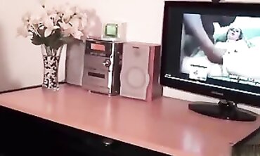 Latina Transgirl Masturbates To Porn
