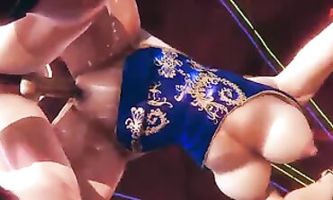 Futa Cammy Takes Chun Li In A Street Fighter 3D Porno