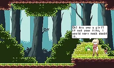 Woods Home: Busty Threesome in the Forest