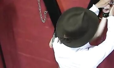 Petite Slave Nymph Gets Ejaculated by Her Master