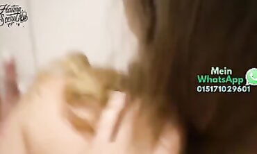 Hanna Secret: Intensive Oral Sex in the Shower