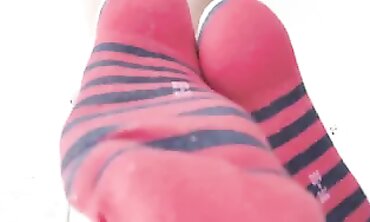 Red's Crimson Striped Socks Drive You Wild