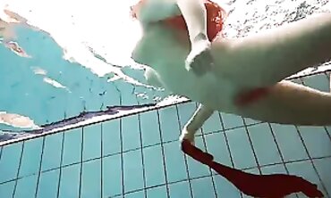 Vesta's Sensual Underwater Pool Performance