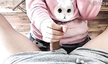 Asian Stepsister in Pajamas Compilation: Spanking, Handjob & Creampie
