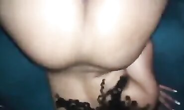 Ebony MILF Takes a Massive Creampie Load in Her Big Ass