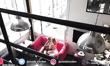 Madison McQueen in a Petite Blonde BGG Threesome in Paris