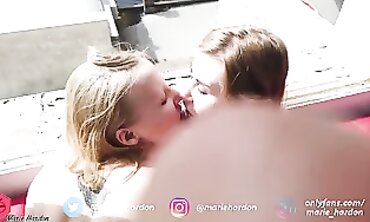 Madison McQueen in a Petite Blonde BGG Threesome in Paris
