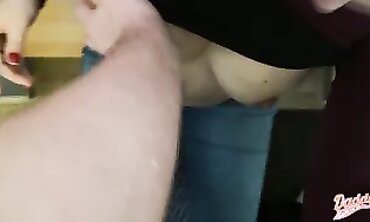 POV: Saucy and Juicy Take Turns on a Huge Load